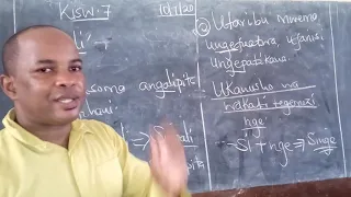 KISWAHILI DARASA LA SABA BY MR MASEGHE 1