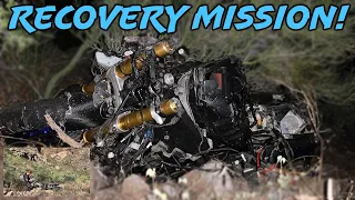 We RECOVERED parts from my Wrecked R1M On the CLIFF..  (Insane Findings)