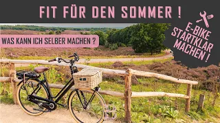 Fahrrad / E-Bike fit für die neue Saison machen! Tipps & Tricks!