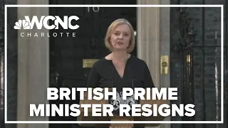 British Prime Minister Liz Truss resigns less than two months into job