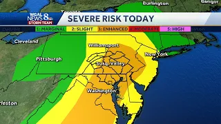 National Weather Service Storm Prediction Center expands enhanced risk area in south-central Pa.