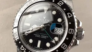 Rolex GMT-Master II "Black Bezel" 116710LN Rolex Watch Review