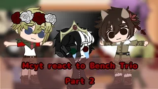 | Mcyt react to Bench Trio | Part 2 | Dream Smp | Discord Server Out! | Check Pinned Comment |