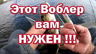 Этот воблер Вам НУЖЕН! На него клюёт когда другие молчат! Каната от D1 Клюёт не хуже чем на японца!