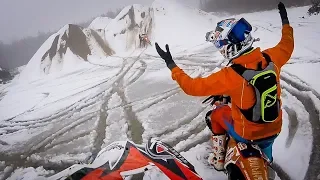 ❄️Snow Enduro Winterwonderland Part 2❄️Crazy KTM 💙 Enduro_Motocross 🔰Dirtbike FreaX🔰