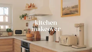 Kitchen Makeover | Upgrade Ikea kitchen to a cozy bright space + DIY home cafe