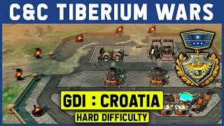 C&C 3 Tiberium Wars - GDI Mission 9 - Croatia [Hard / Patch 1.09] 1080p