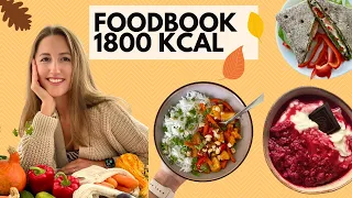 Co jem w ciągu dnia? 🤗 Foodbook 1800 kcal 🍫🍍