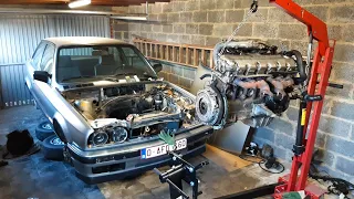 BMW E30 M20B25 Start of the Engine REVISION [Full Disassembly]