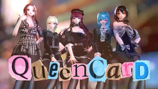 【MMD WebtoonTH】(G)I-DLE - QueenCard【Lisa・Alichar・Rosalin・Yukino・Rosé】