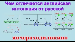 Чем отличается английская интонация от русской