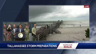 Florida Gov. Ron DeSantis Tuesday, 6 p.m. update on Hurricane Idalia