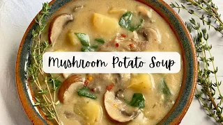 Vegan Potato Mushroom Soup