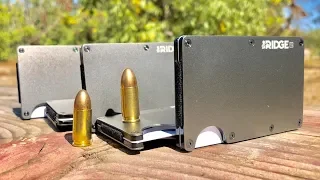 How Many Titanium Wallets does it take to stop a bullet?