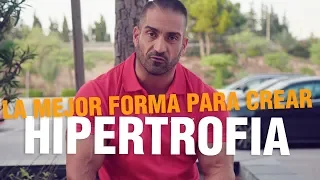 LA MEJOR FORMA PARA CREAR HIPERTROFIA | Raúl Carrasco
