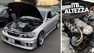 Cars We Didn't Expect to See: Altezza on ITBs & 4AGE Charmant at Juicebox!