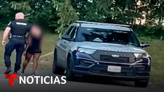 Investigan extraño incidente en una patrulla en Virginia | Noticias Telemundo