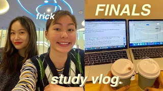 COLLEGE DAY IN MY LIFE (study finals, 20th birthday) - VLOGMAS EP 2