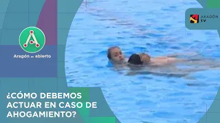 Taller de primeros auxilios para casos de ahogamientos en piscinas