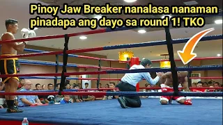 Joe Noynay dinurog ang dayo sa loob lang Ng round 1 ! Pinoy welterweight champion