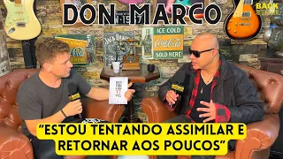 ENTREVISTA COM DON MARCO - ANJOS DO HANNGAR, O SUSTO COM O AVC E SEU PRIMEIRO LIVRO