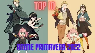 Los 10 Animes que debes ver esta Primavera 2022