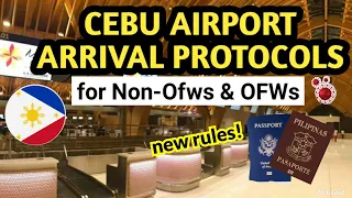 NEW ARRIVAL PROTOCOL IN CEBU FOR OFWs & NON-OFWs|Who stays in the hotel for 3 days only? PHILIPPINES