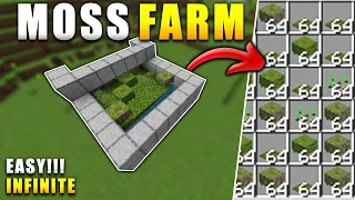 Easy 1.20 Automatic Moss & Azalea Farm in Minecraft Bedrock & Java(MCPE/Xbox/PS4/Nintendo/PC)