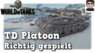 World of Tanks - Jagdpanzer Platoon, richtig gespielt [deutsch | Replay]