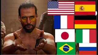 Far Cry 5 - Voice Comparison | Joseph Seed's Speech | Multilanguage