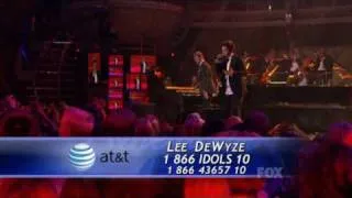 Lee DeWyze - That's Life - Top 5 American Idol