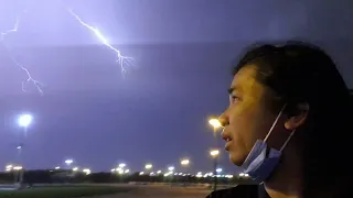 NIGHT FISHING + LIGHTNING AND SANDSTORM