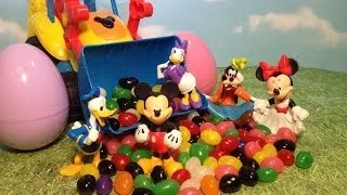 Fun with the Mickey Mouse Surprise Eggs and the Minnie Mouse Toys