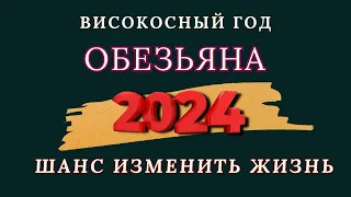 Обезьяна - Китайский гороскоп 2024 года. Високосный год дракона 2024