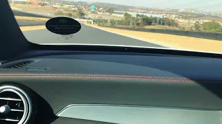 E63 AMG around Kyalami Race Track