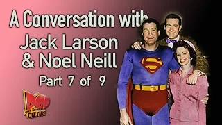 Jack Larson and Noel Neill talk about the death of George Reeves (Superman) Part 7 of 9