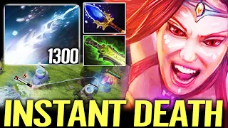 Lina 1 Combo = Instant Death - Dota 2 Magic Build 1st item Aghanim's Scepter