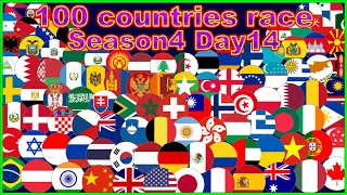 [Season4 Day14] 100 countries 39 stages marble point race | Marble Factory 2nd