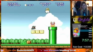 Super Mario All-Stars "All Five any%" in 50:40 (PB)