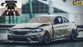 Rebuilding a BMW M2 in NFS Unbound - Logitech G923