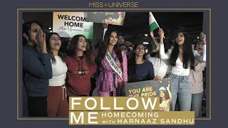 FOLLOW ME: Harnaaz Sandhu HOMECOMING Part 1! | Miss Universe