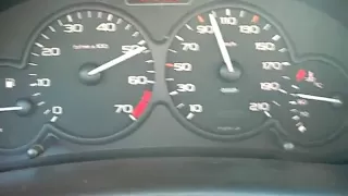 Peugeot 206  1.1 60hp  Acceleration