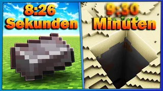 Ich BRECHE die DÜMMSTEN MINECRAFT Speedrun REKORDE