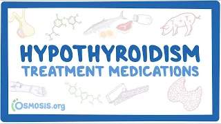 Hypothyroidism treatment medications ~pharmacology~