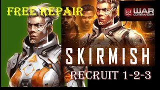 War Commander : [ DVORAH ] SKIRMISH RECRUIT 1-2-3/ FREE REPAIR