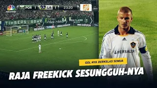 "Dari Corner Langsung Gol" 12 FREEKICK David Beckham yg Membuat Ia Disebut MAESTRO Tembakang Pisang