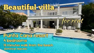 Вилла в Доминикане (аренда): Puntacana Resort, 4 спальни - iDominicana.com