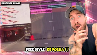Produtor Reagindo Dudu faz música com 8 minutos de freestyle - SDE Cut (REACT)