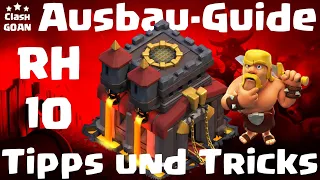 Tipps und Tricks Ausbau-Guide für Rathaus Level 10 | RH10 | COC 10/21 Clash of Clans