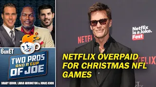 NFL Looks to Squash out the NBA on Christmas Day with Netflix Deal | 2 PROS & A CUP OF JOE